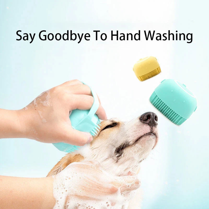 Silicone Pet Bath Brush