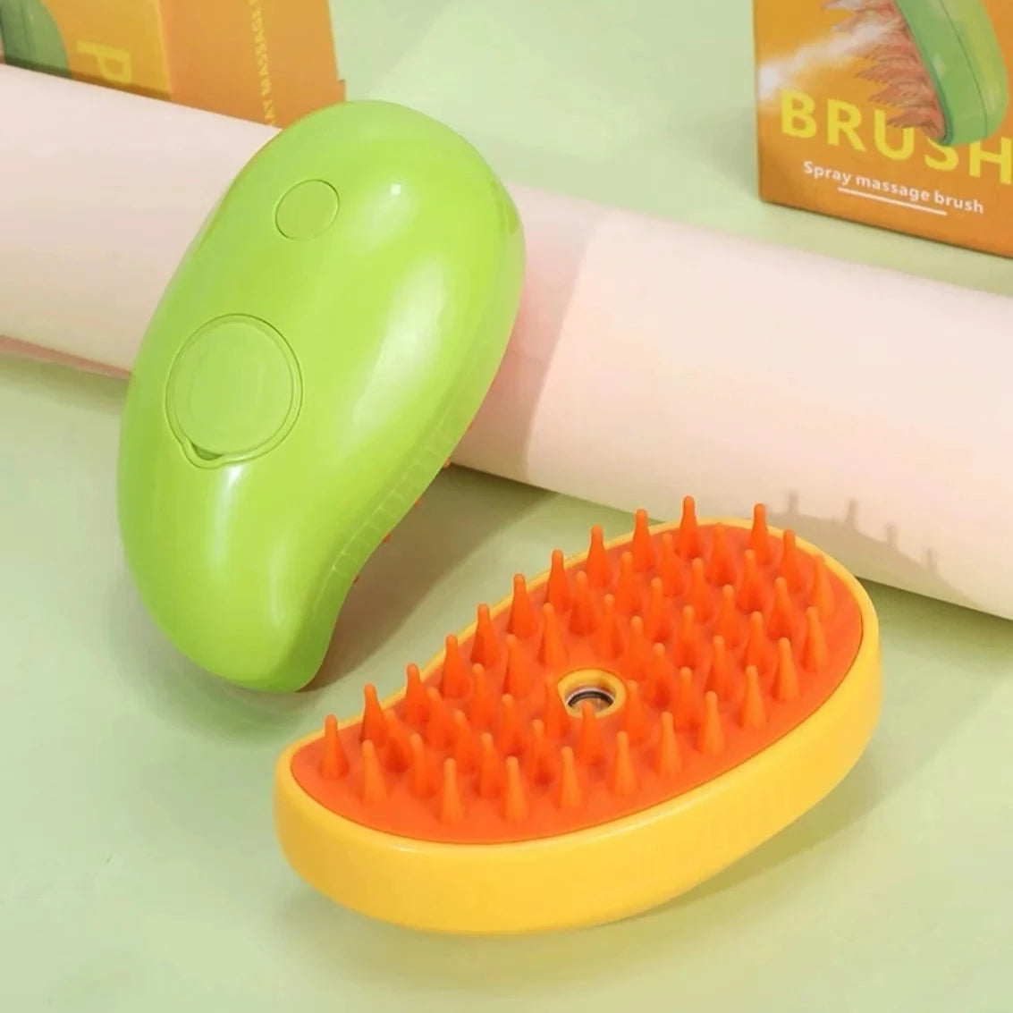 Pet Grooming Spray & Massage Comb