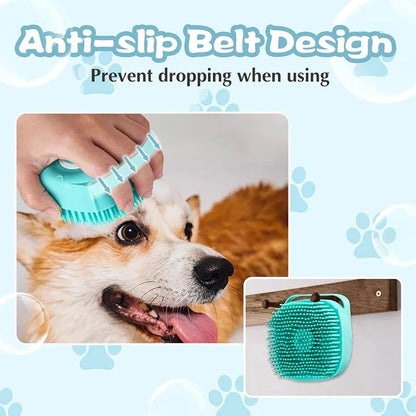 Silicone Pet Bath Brush