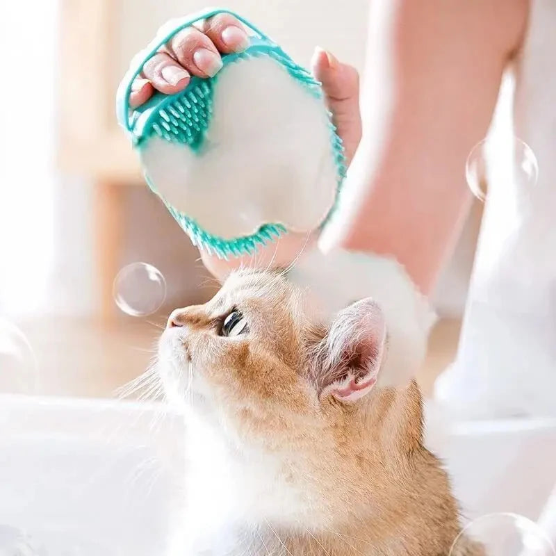 Silicone Pet Bath Brush