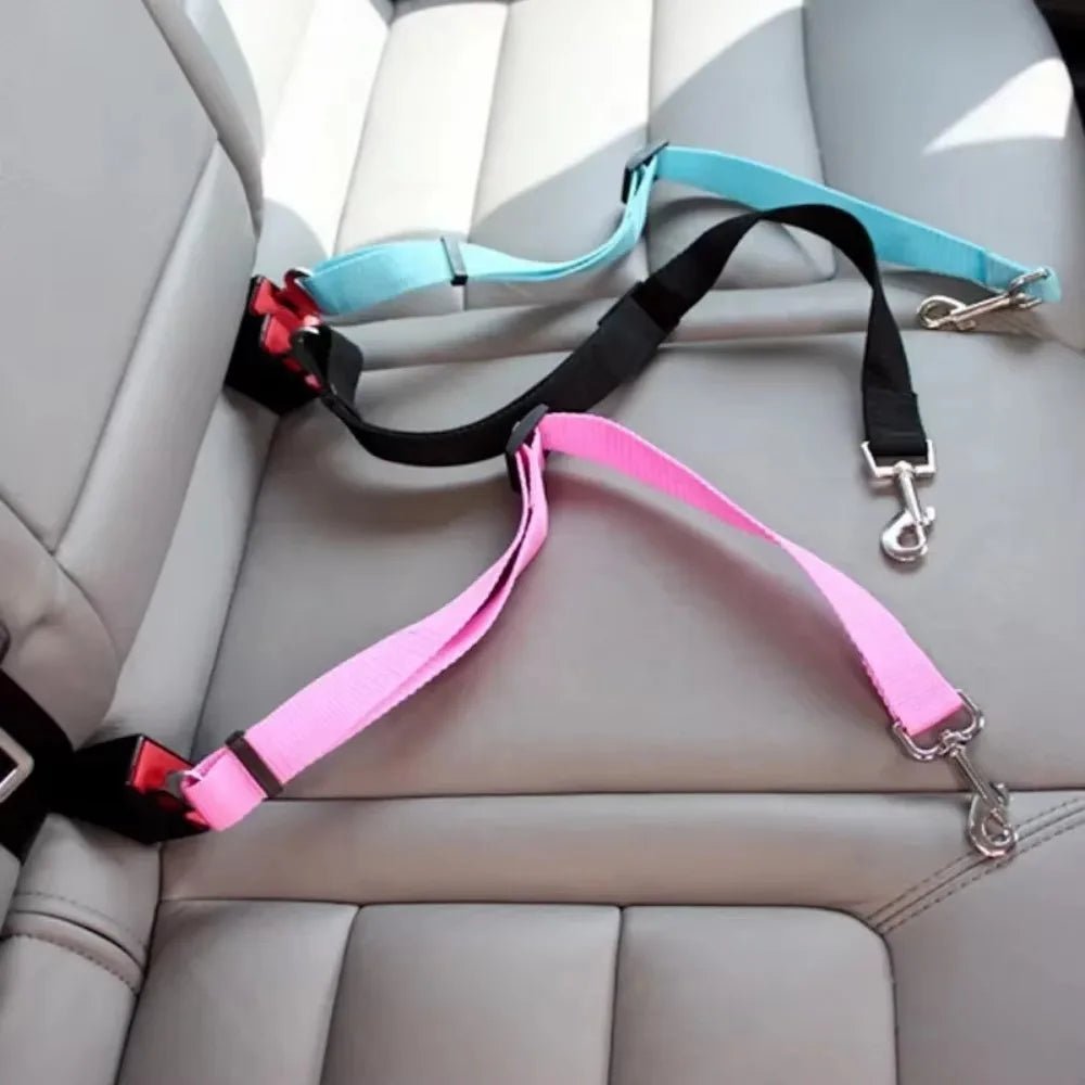 Adjustable Car Dog Seat Belt - TailWaggers