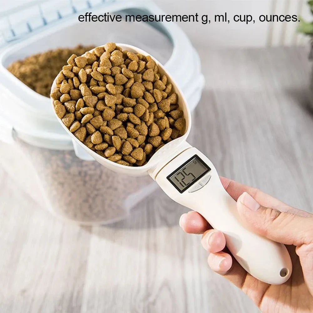 Digital Pet Food Measuring Spoon - TailWaggers