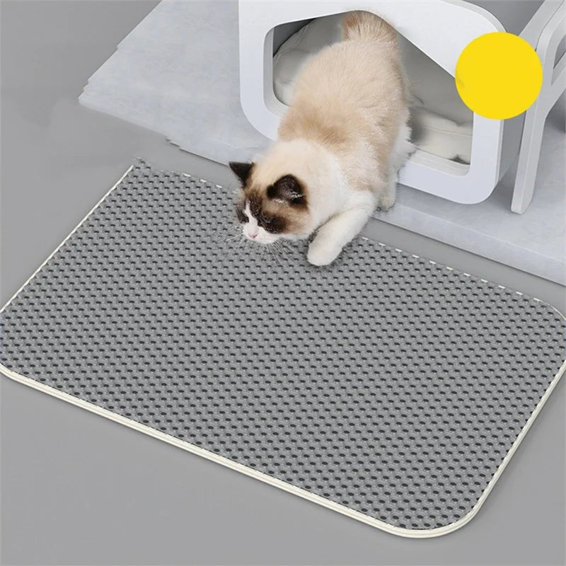 EVA Double Layer Cat Litter Mat - TailWaggers