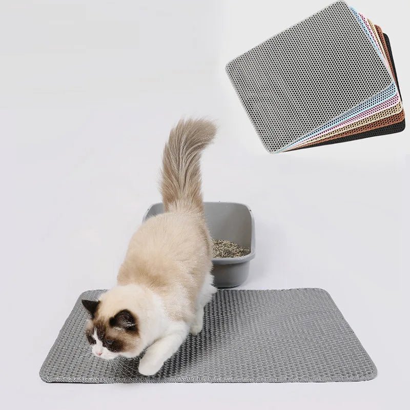 EVA Double Layer Cat Litter Mat - TailWaggers