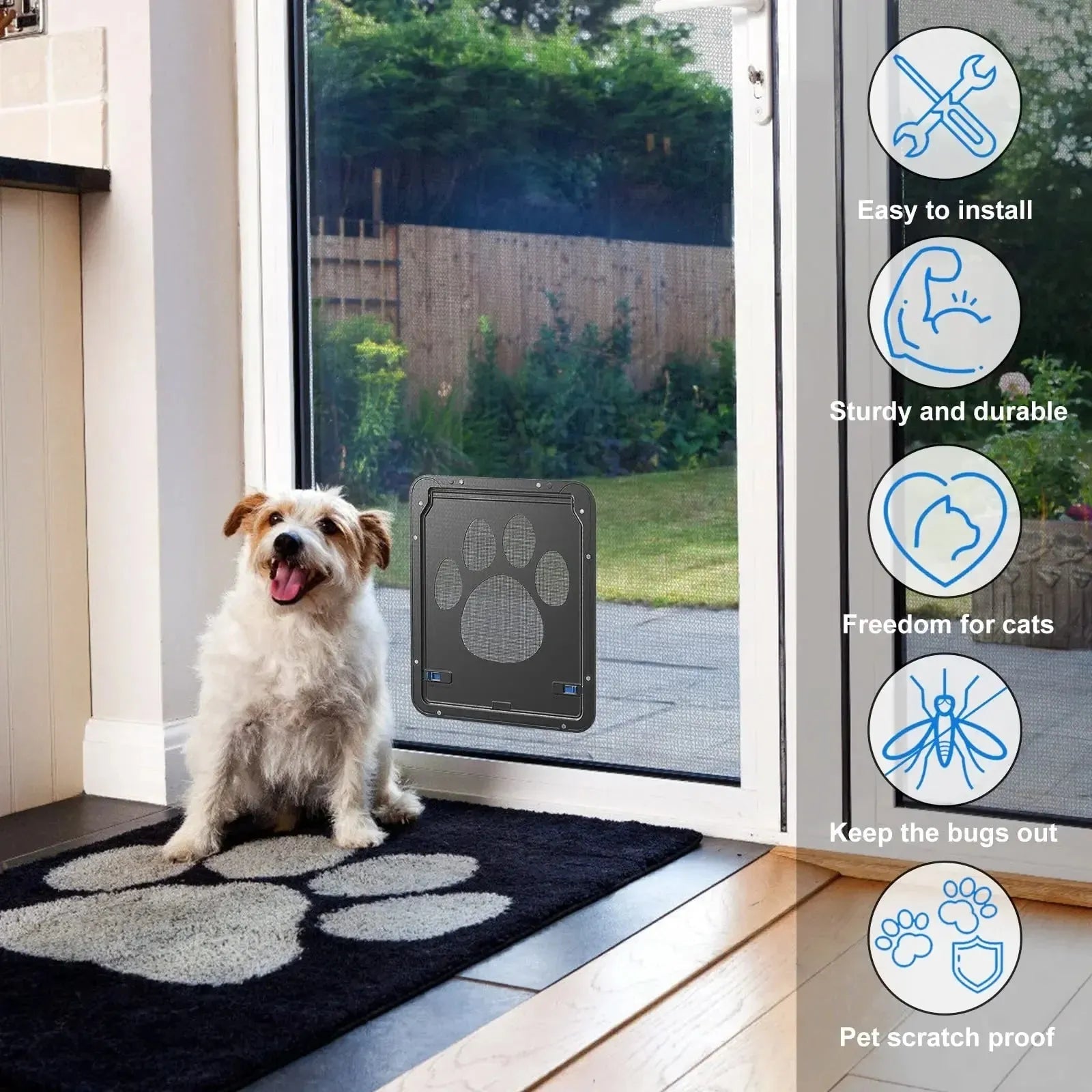 Magnetic Pet Door Lock - TailWaggers