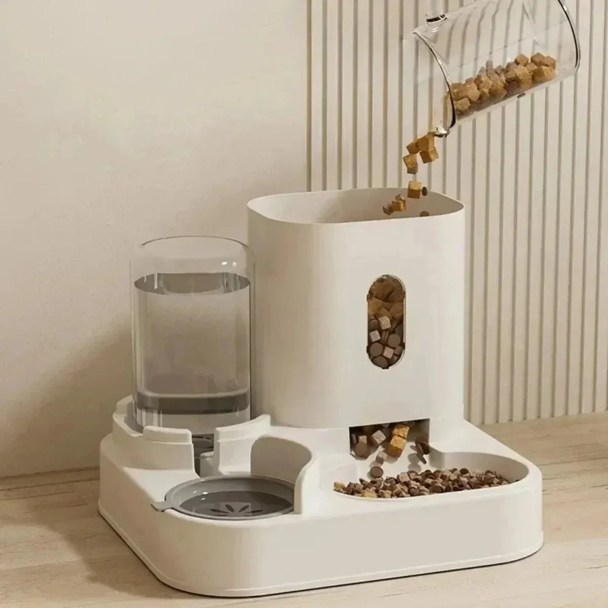 Pet Auto Feeder Water Fountain