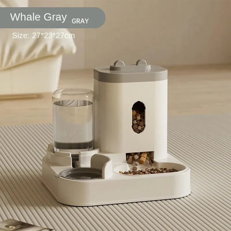 Pet Auto Feeder Water Fountain