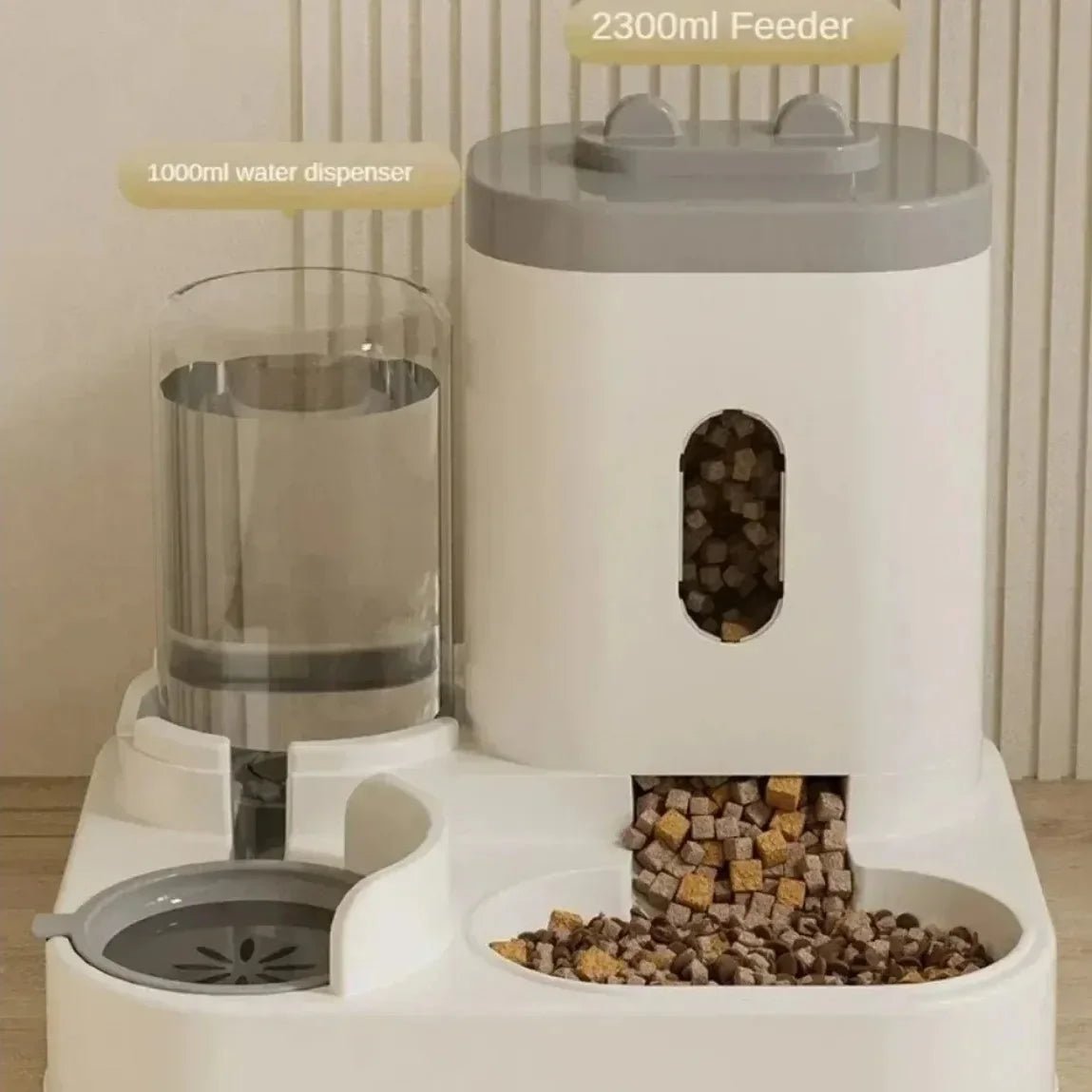 Pet Auto Feeder Water Fountain - TailWaggers