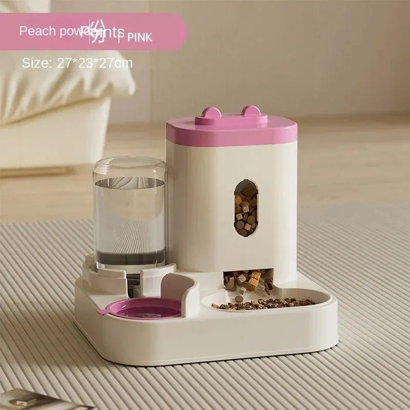 Pet Auto Feeder Water Fountain - TailWaggers